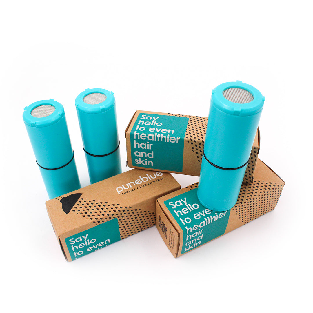 Pure Blu Shower Filter Recharge Pack – 3 Cartridges