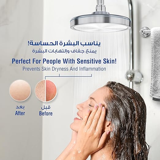 Blu Ionic Rain Shower Head and Filter